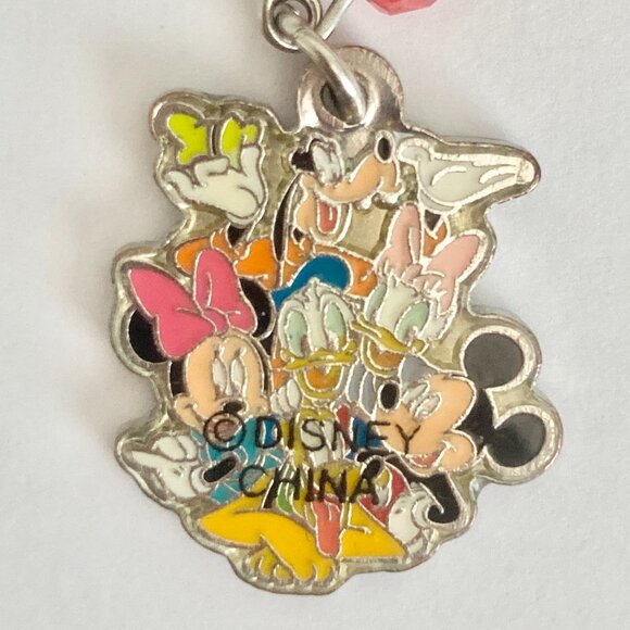 Vintage Disney Fabulous Fab 5 Charm Mickey Minnie Goofy Pluto Donald Daisy Duck - Picture 5 of 7